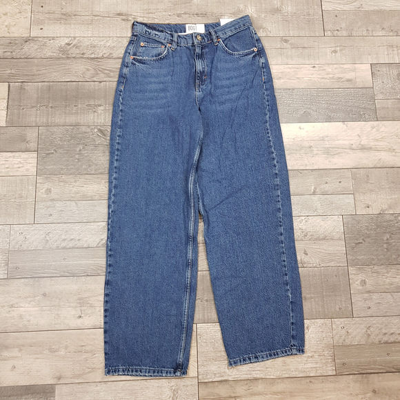 Pants - Urban Outfitters BDG Boyfriend Jeans W26 L30 UK 8 BLue Mid Rise Relaxed Fit BNWT